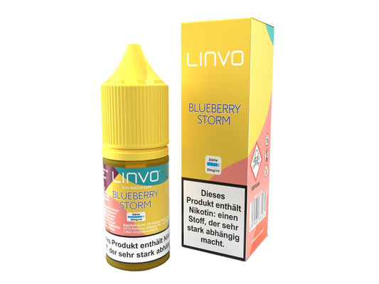 Linvo - Blueberry Storm - 10ml Fertigliquid (Nikotinsalz) - 1er Packung 20 mg/ml - Vapes4you