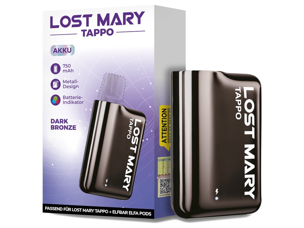 Lost Mary - Tappo - 750mAh Akku (für Prefilled Pods) - bronze 1er Packung - Vapes4you