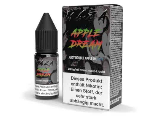 MaZa - Apple Dream - 10ml Fertigliquid (Nikotinsalz) - 1er Packung 20 mg/ml - Vapes4you