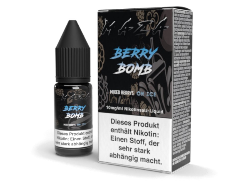 MaZa - Berry Bomb - 10ml Fertigliquid (Nikotinsalz) - 1er Packung 10 mg/ml - Vapes4you