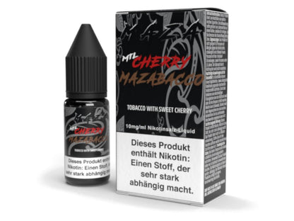 MaZa - Cherry Mazabacco - 10ml Fertigliquid (Nikotinsalz) - 1er Packung 10 mg/ml - Vapes4you