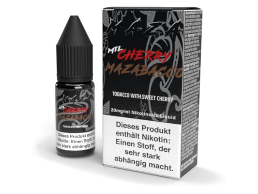 MaZa - Cherry Mazabacco - 10ml Fertigliquid (Nikotinsalz) - 1er Packung 20 mg/ml - Vapes4you