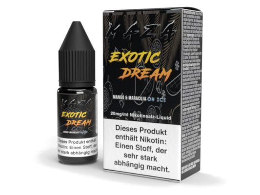 MaZa - Exotic Dream - 10ml Fertigliquid (Nikotinsalz) - 1er Packung 20 mg/ml - Vapes4you
