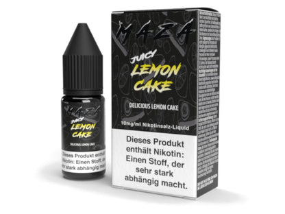 MaZa - Juicy Lemon Cake - 10ml Fertigliquid (Nikotinsalz) - 1er Packung 10 mg/ml - Vapes4you