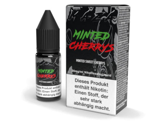 MaZa - Minted Cherrys - 10ml Fertigliquid (Nikotinsalz) - 1er Packung 20 mg/ml - Vapes4you