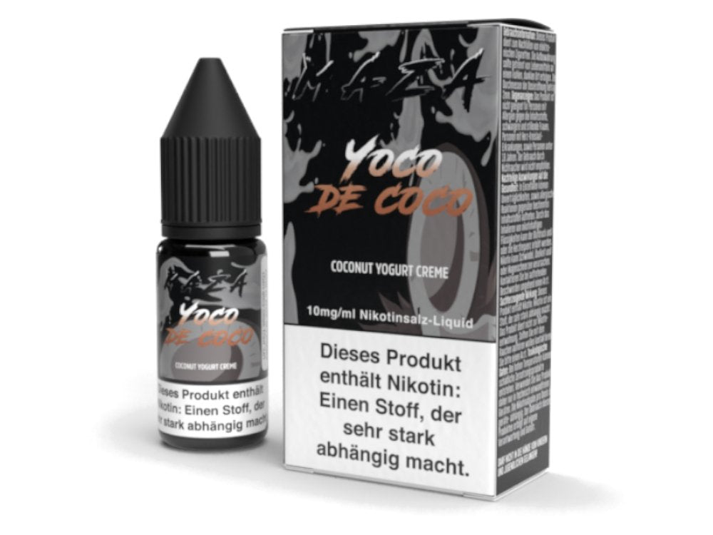 MaZa - Yoco De Coco - 10ml Fertigliquid (Nikotinsalz) - 1er Packung 10 mg/ml - Vapes4you