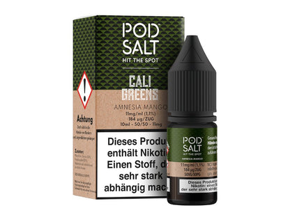 Pod Salt Fusion - Amnesia Mango - 10ml Fertigliquid (Nikotinsalz) - 1er Packung 11 mg/ml - Vapes4you