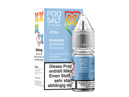 Pod Salt X - Rainbow - 10ml Fertigliquid (Nikotinsalz) - 1er Packung 10 mg/ml - Vapes4you
