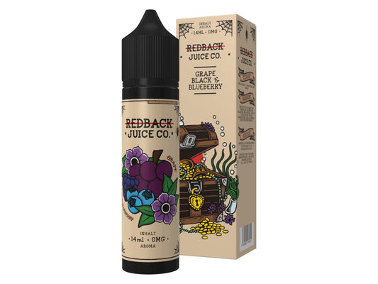 Redback Juice Co. - Grape Black & Blueberry - Longfill Aroma 14ml (60ml Flasche) - 1er Packung - Vapes4you