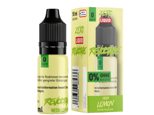 Revoltage - Neon Lemon - 10ml Fertigliquid (Nikotinfrei) - Neon Lemon 1er Packung 0 mg/ml- Vapes4you