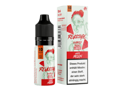 Revoltage - White Melon - 10ml Fertigliquid (Nikotinfrei/Hybrid Nikotinsalz) - 1er Packung 10 mg/ml - Vapes4you