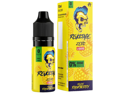 Revoltage - Yellow Raspberry - 10ml Fertigliquid (Nikotinfrei) - Yellow Raspberry 1er Packung 0 mg/ml- Vapes4you