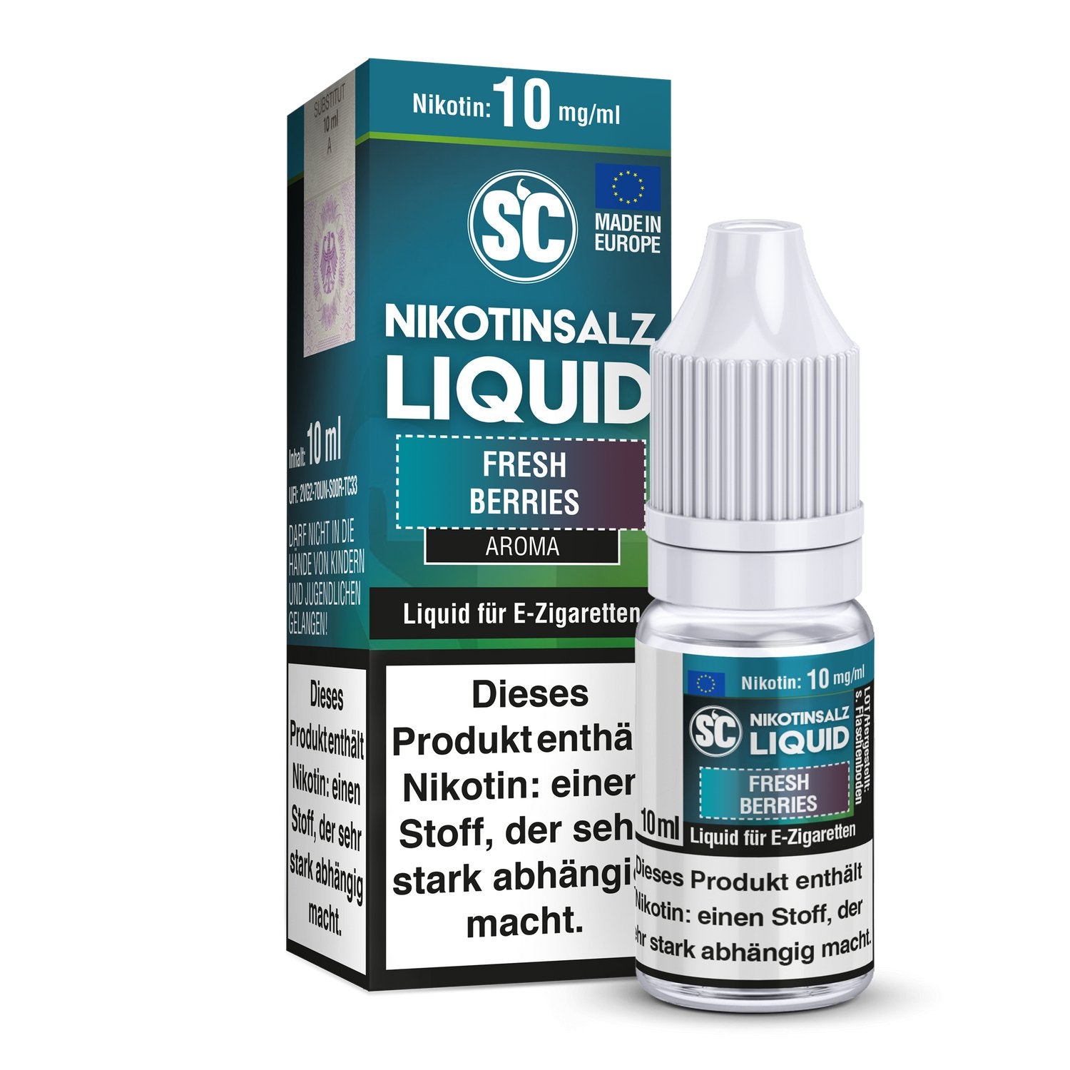 SC - Fresh Berries - 10ml Fertigliquid (Nikotinsalz) - 1er Packung 10 mg/ml - Vapes4you