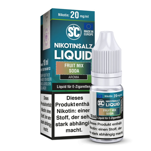 SC - Fruit Mix Soda - 10ml Fertigliquid (Nikotinsalz) - 1er Packung 20 mg/ml - Vapes4you