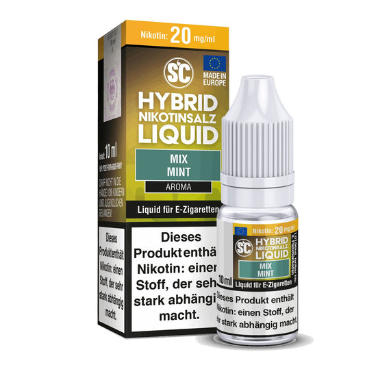 SC - Mix Mint - 10ml Fertigliquid (Hybrid Nikotinsalz) - 1er Packung 5 mg/ml - Vapes4you