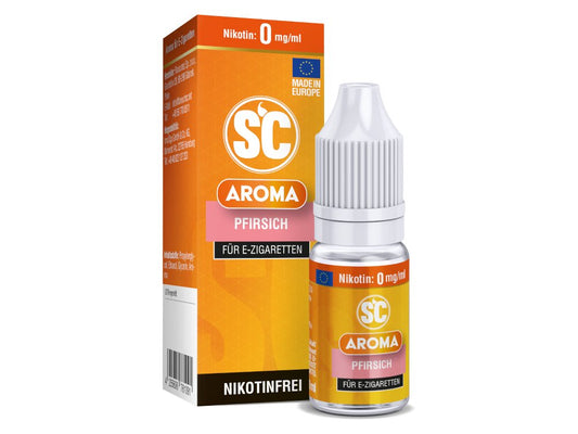 SC - Pfirsich - Shortfill Aroma 10ml (10ml Flasche) - Pfirsich 1er Packung - Vapes4you