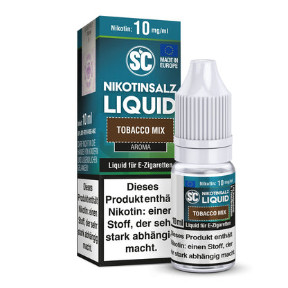 SC - Tobacco Mix - 10ml Fertigliquid (Nikotinsalz) - 1er Packung 10 mg/ml - Vapes4you