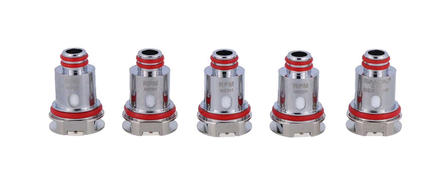 Smok - RPM - Mesh Heads 0,4 Ohm (5 Stück pro Packung) - 1er Packung 0,4 Ohm - Vapes4you