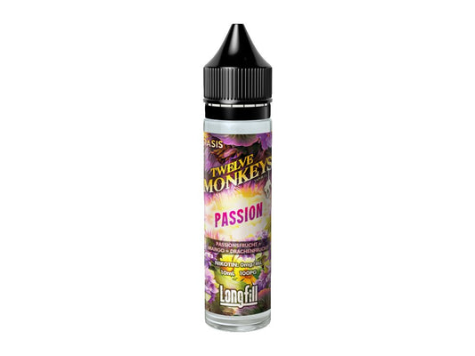 Twelve Monkeys - Passion - Longfill Aroma 10ml (60ml Flasche) - Passion 1er Packung - Vapes4you