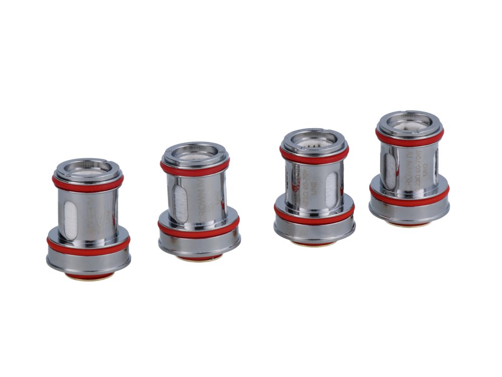 Uwell - Crown 4 - UN2 Heads 0,23 Ohm (4 Stück pro Packung) - 1er Packung 0,23 Ohm - Vapes4you