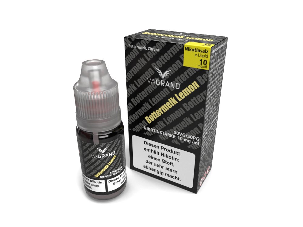 Vagrand - Bottermelk Lemon - 10ml Fertigliquid (Nikotinsalz) - 1er Packung 10 mg/ml - Vapes4you