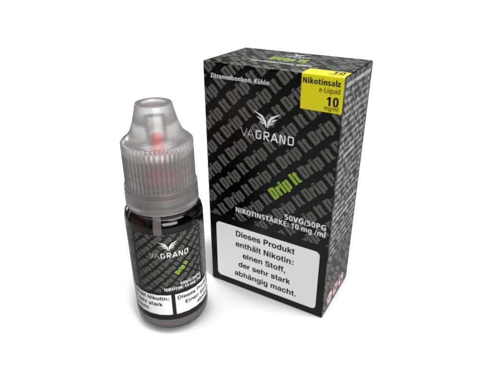 Vagrand - Drip It - 10ml Fertigliquid (Nikotinsalz) - 1er Packung 10 mg/ml - Vapes4you