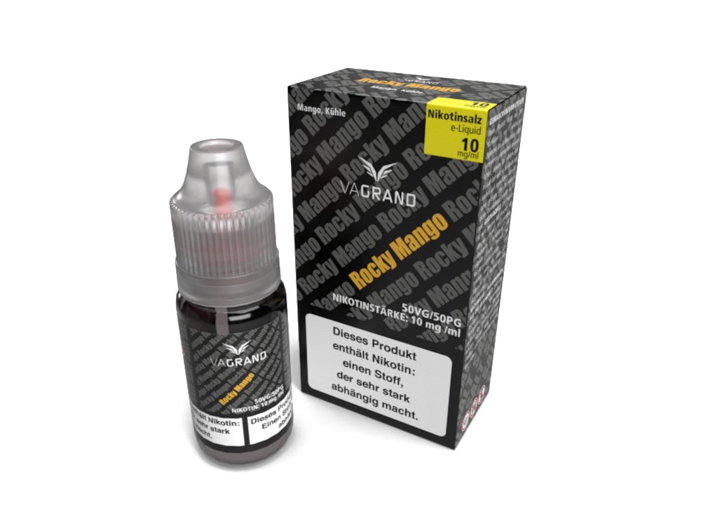 Vagrand - Rocky Mango - 10ml Fertigliquid (Nikotinsalz) - 1er Packung 10 mg/ml - Vapes4you