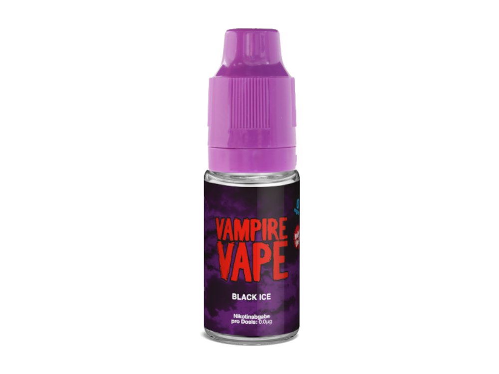 Vampire Vape - Black Ice - 10ml Fertigliquid (Nikotinfrei/Nikotin) - 1er Packung 0 mg/ml - Vapes4you