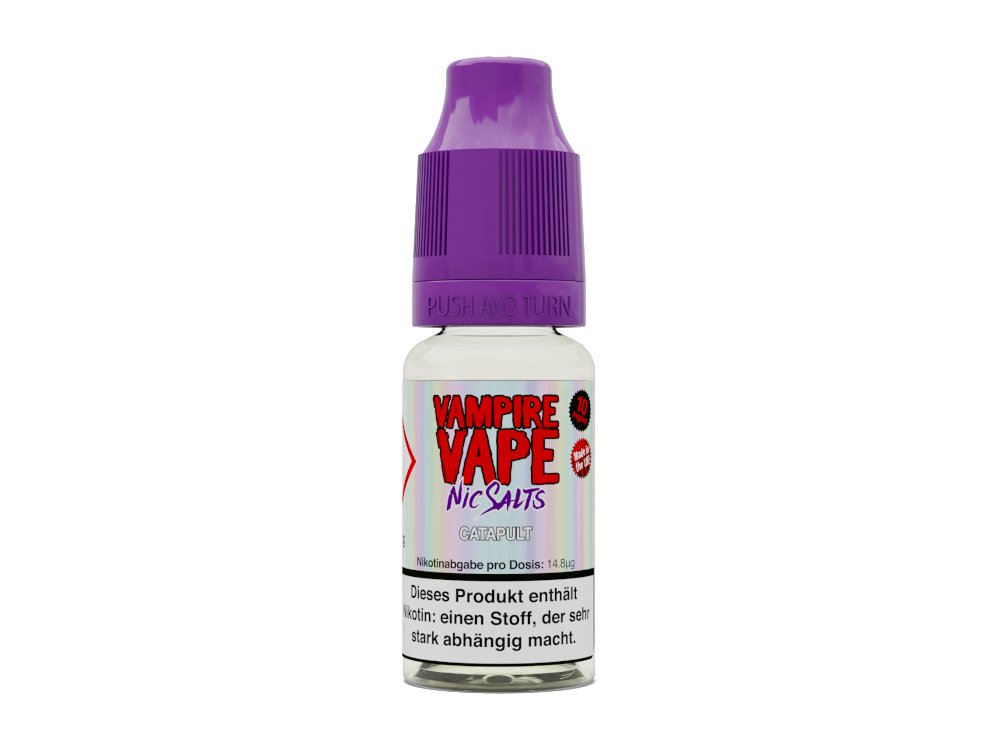 Vampire Vape - Catapult - 10ml Fertigliquid (Nikotinsalz) - 1er Packung 10 mg/ml - Vapes4you