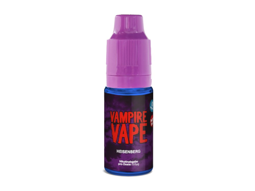 Vampire Vape - Heisenberg - 10ml Fertigliquid (Nikotinfrei/Nikotin) - 1er Packung 18 mg/ml - Vapes4you