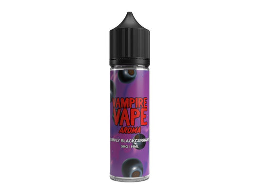 Vampire Vape - Simply Blackcurrant - Longfill Aroma 14ml (60ml Flasche) - 1er Packung - Vapes4you