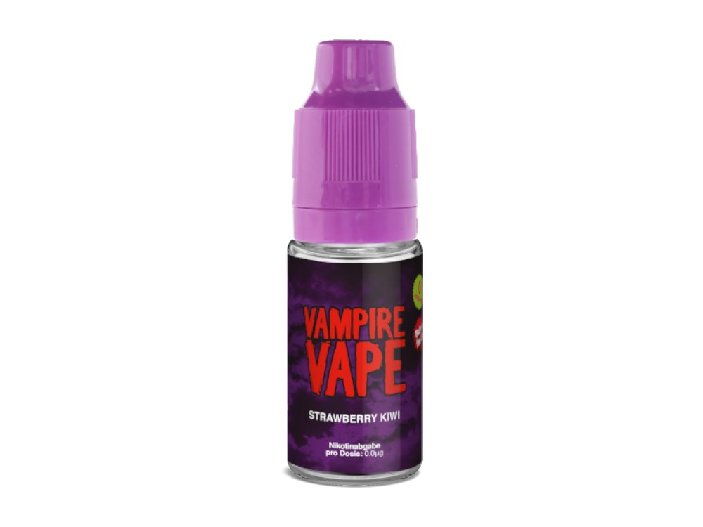 Vampire Vape - Strawberry Kiwi - 10ml Fertigliquid (Nikotinfrei/Nikotin) - 1er Packung 12 mg/ml - Vapes4you
