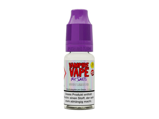 Vampire Vape - Sweet Lemon Pie - 10ml Fertigliquid (Nikotinsalz) - 1er Packung 20 mg/ml - Vapes4you