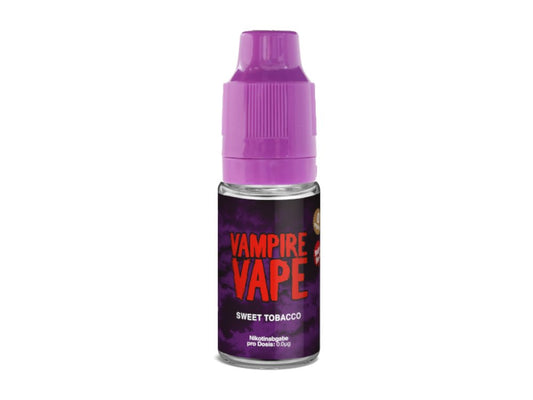 Vampire Vape - Sweet Tobacco - 10ml Fertigliquid (Nikotinfrei/Nikotin) - 1er Packung 6 mg/ml - Vapes4you