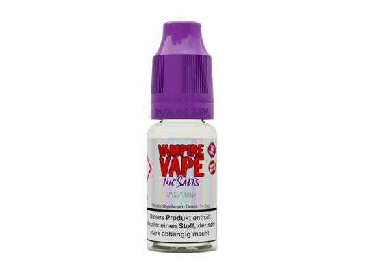 Vampire Vape - Vamp Toes - 10ml Fertigliquid (Nikotinsalz) - 1er Packung 20 mg/ml - Vapes4you