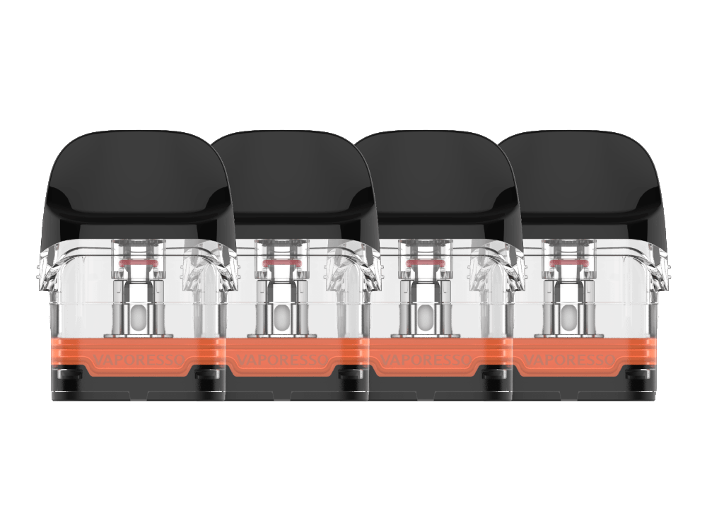 Vaporesso - LUXE Q - 2ml Pods mit Head 0,6 Ohm / 1,0 Ohm (4 Stück pro Packung) - 1er Packung 0,6 Ohm - Vapes4you