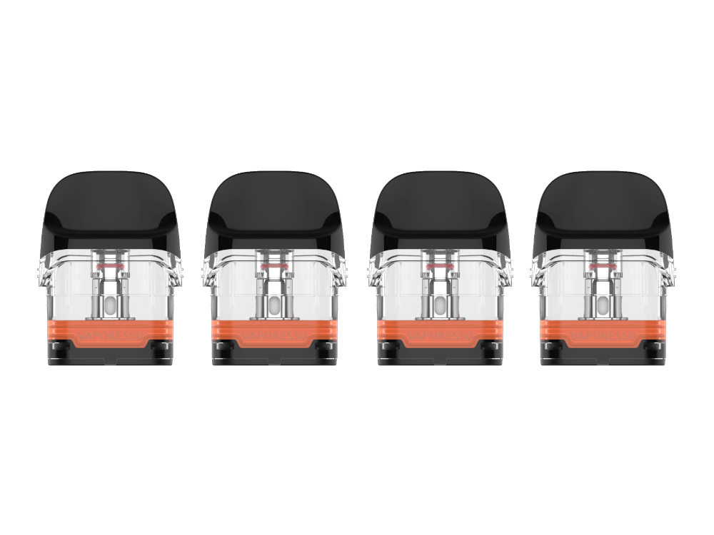 Vaporesso - LUXE Q - 2ml Pods mit Head 0,8 Ohm / 1,2 Ohm (4 Stück pro Packung) - 2 ml 1er Packung 0,8 Ohm- Vapes4you