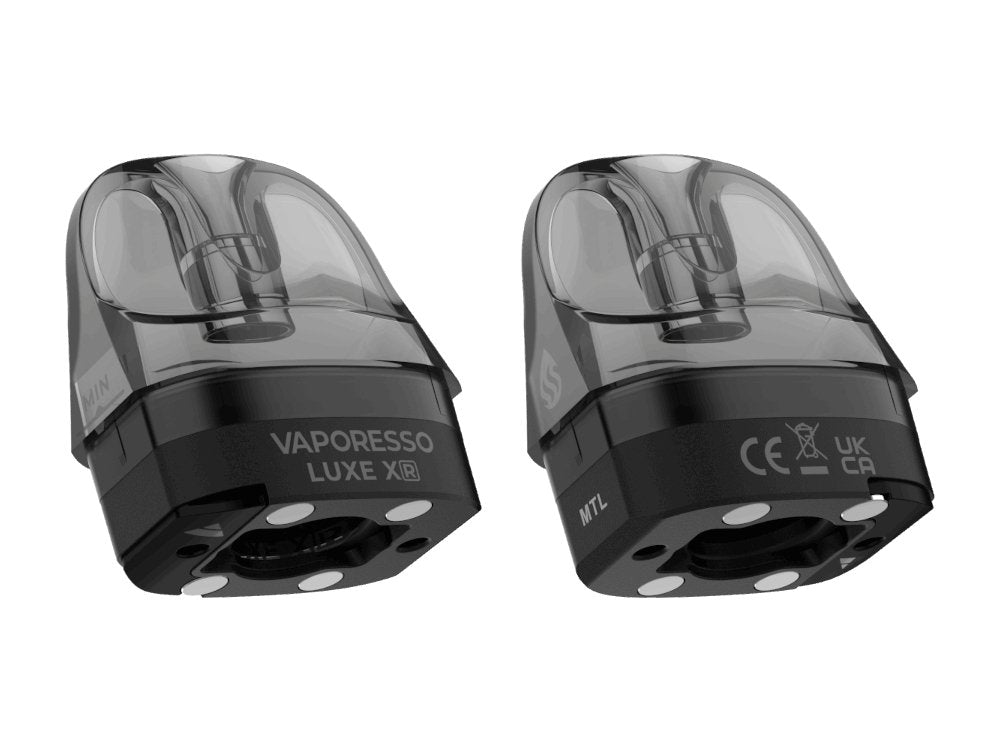 Vaporesso - Luxe XR - 5ml Pods mit Head 0,8 Ohm / 0,4 Ohm (2 Stück pro Packung) - MTL 1er Packung - Vapes4you