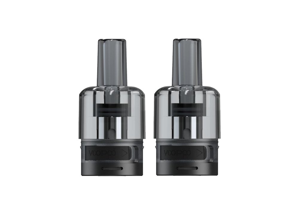 VooPoo - ITO - 2ml Cartridge mit Head 1,2 Ohm / 1,0 Ohm / 0,7 Ohm (2 Stück pro Packung) - 1er Packung 0,7 Ohm - Vapes4you