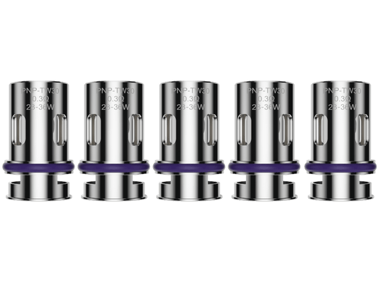 VooPoo - PnP-TW - 0,15 Ohm / 0,2 Ohm / 0,30 Ohm Heads (5 Stück pro Packung) - 1er Packung 0,3 Ohm - Vapes4you