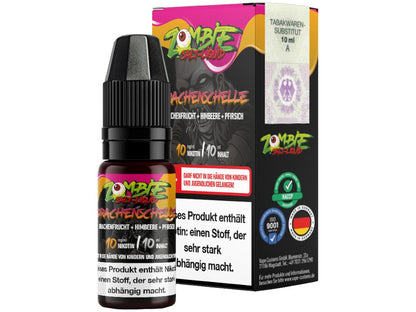 Zombie - Drachenschelle - 10ml Fertigliquid (Nikotinsalz) - Drachenschelle 1er Packung 10 mg/ml- Vapes4you