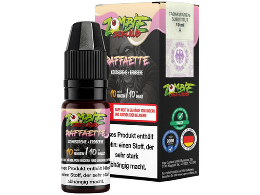 Zombie - Raffaette - 10ml Fertigliquid (Nikotinsalz) - Raffaette 1er Packung 20 mg/ml- Vapes4you
